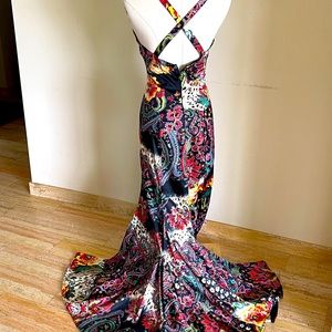 Roberto Cavalli Stunning Mermaid Cut Gown Just Cavalli!
